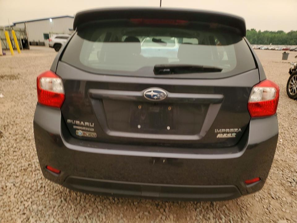 2012 Subaru Impreza VIN JF1GPAC69CH226775 COPART salvage auction — ENGINE BURN, Ny - Mv-907A Salvage Certificate, sold $400 on 2026-07-27 (photo 6)