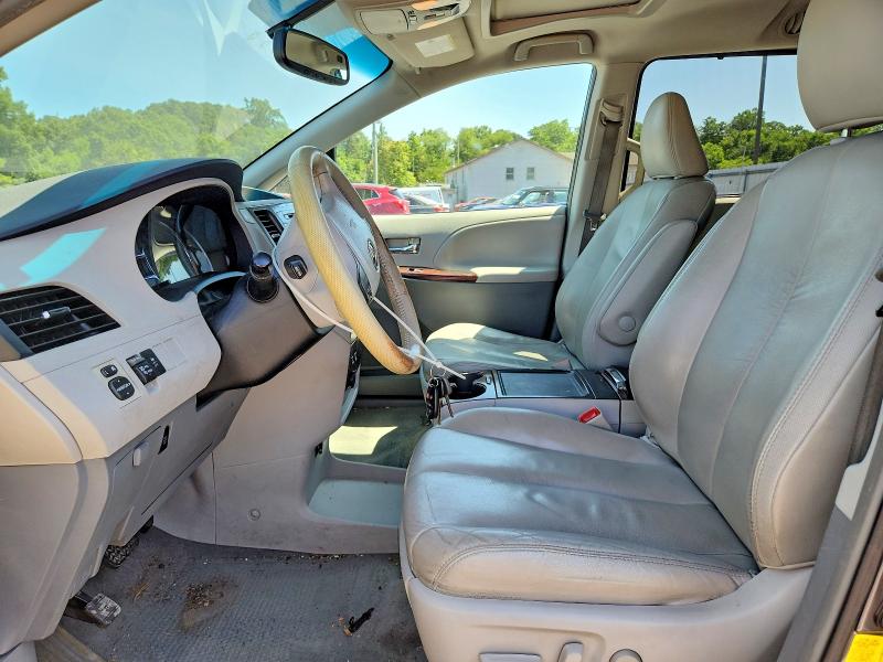 2012 Toyota Sienna VIN 5TDDK3DC3CS038907 COPART salvage auction — HAIL, Pa - Certificate Of Salvage, sold $1,100 on 2026-07-30 (photo 7)