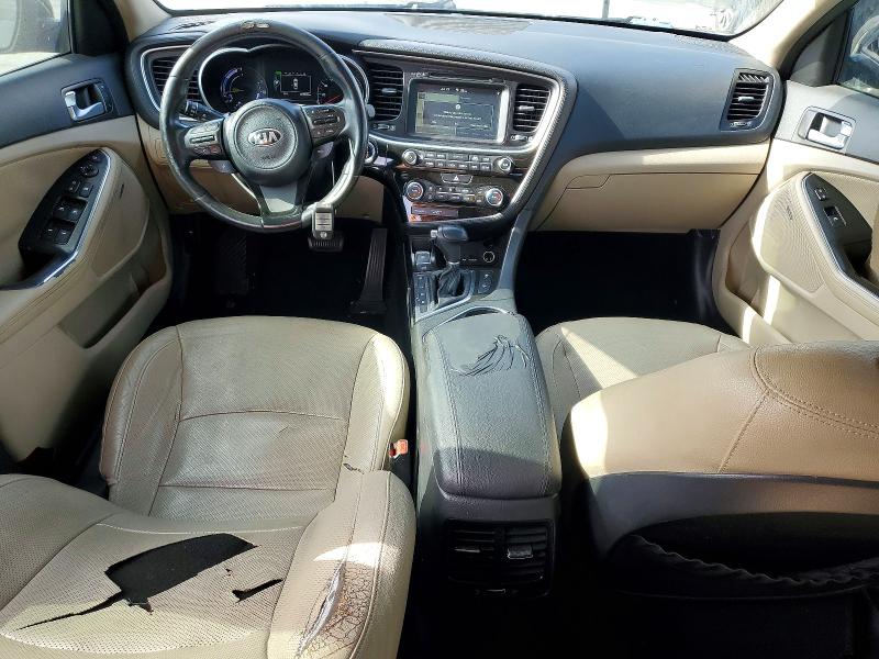 2015 Kia Optima VIN KNAGN4AD4F5080680 COPART salvage auction — REAR END, Ca - Dis/Dlr/Exp Only Clean Title, sold $300 on 2026-07-31 (photo 8)
