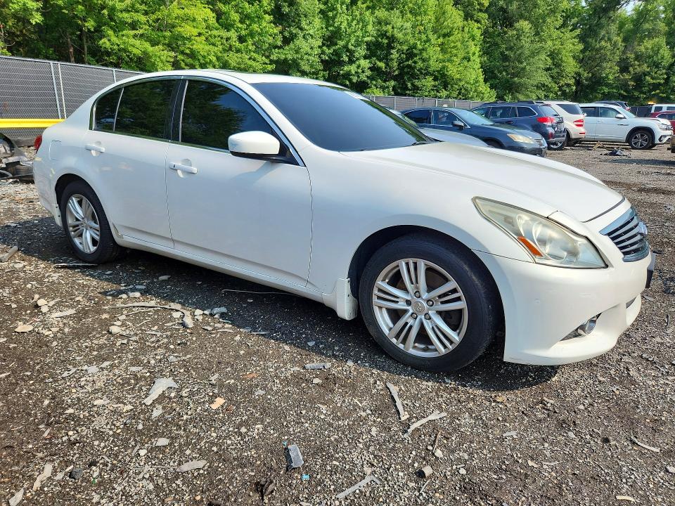 2012 Infiniti G37 VIN JN1CV6AR2CM677825 COPART salvage auction — MINOR DENT/SCRATCHES, Md - Cert Of Title-Rebuilt Salvage, sold $275 on 2026-07-31 (photo 4)