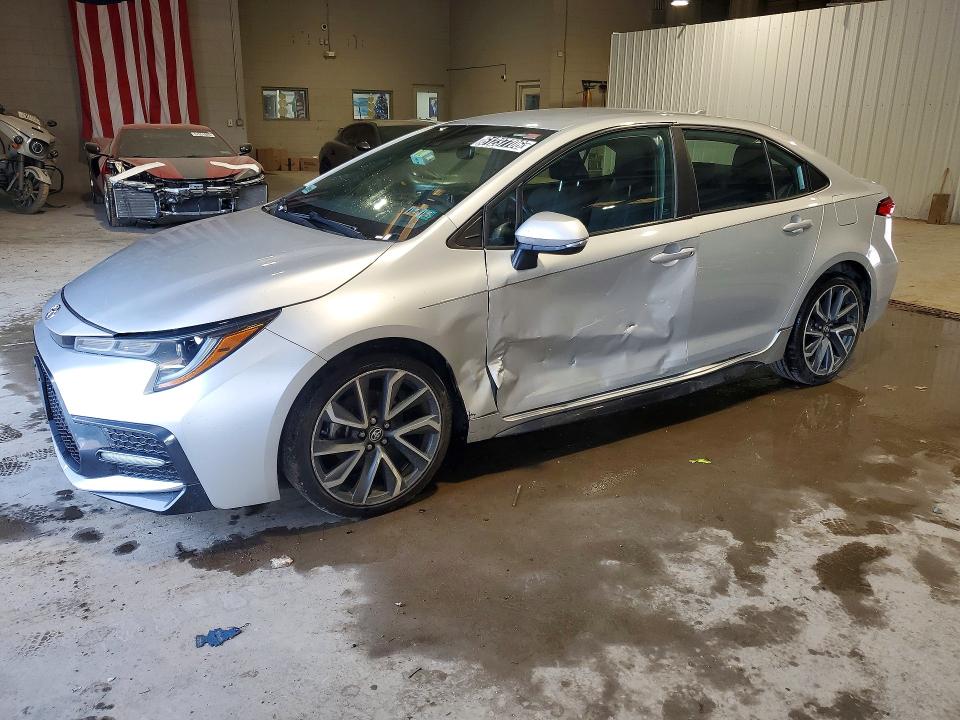 2021 Toyota Corolla VIN 5YFS4MCE9MP062469 COPART salvage auction — SIDE, FL - CERTIFICATE OF TITLE, sold $5,900 on 2026-07-22 (photo 1)