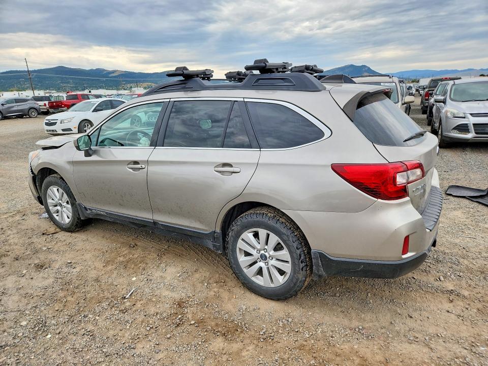 2017 Subaru Outback VIN 4S4BSACC1H3315264 COPART salvage auction — FRONT END, Mt - Salvage Certificate Of A Vehic, sold $600 on 2026-08-25 (photo 2)