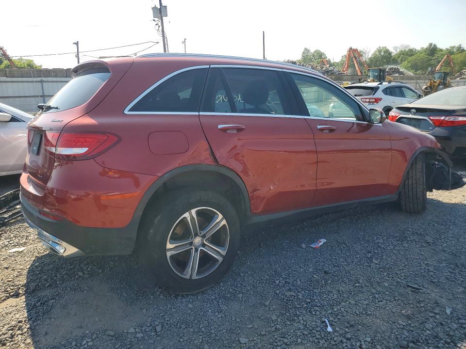2017 Mercedes-benz Glc VIN WDC0G4KB8HF198220 COPART salvage auction — FRONT END, Wv - Certificate Of Title, sold $3,400 on 2026-08-07 (photo 3)
