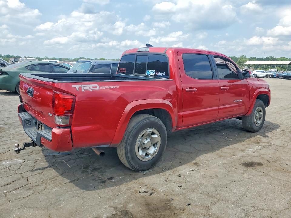 2016 Toyota Tacoma VIN 5TFAZ5CN7GX007074 COPART salvage auction — FRONT END, Ms - Cert Of Title-Salvaged, sold $7,300 on 2026-07-10 (photo 3)