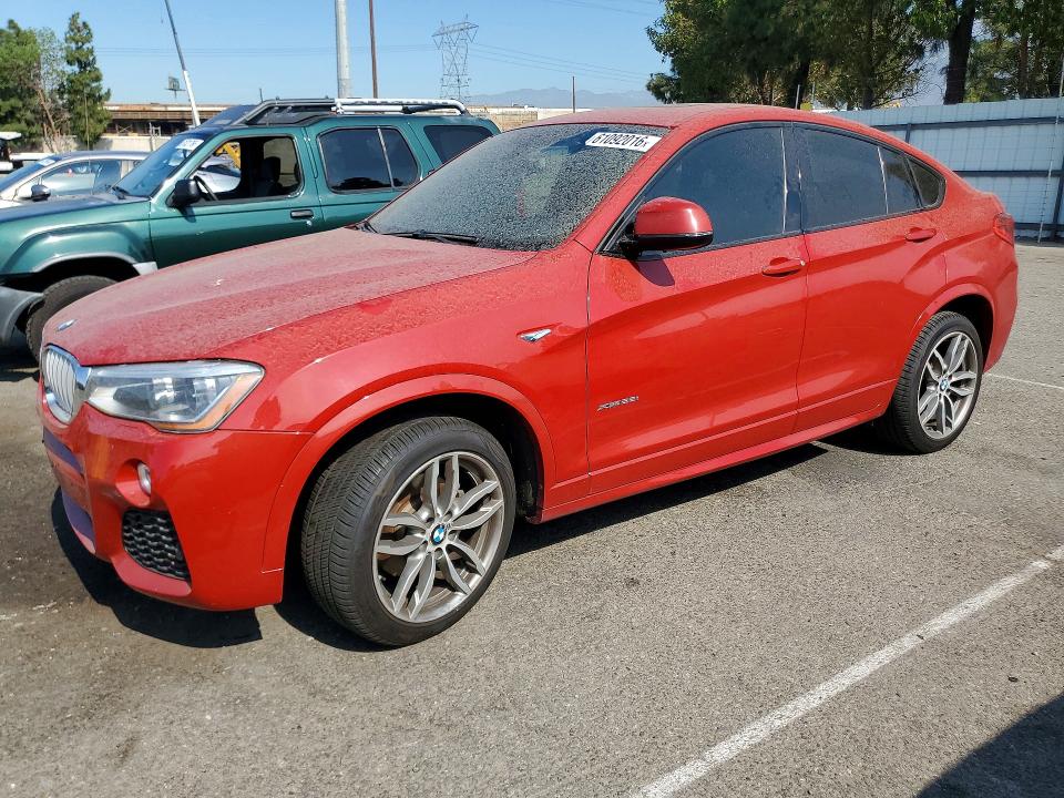 2015 BMW X4 VIN 5UXXW3C56F0F88650 COPART salvage auction — MECHANICAL, Mn - Certificate Of Title, sold $1,000 on 2026-07-28 (photo 1)