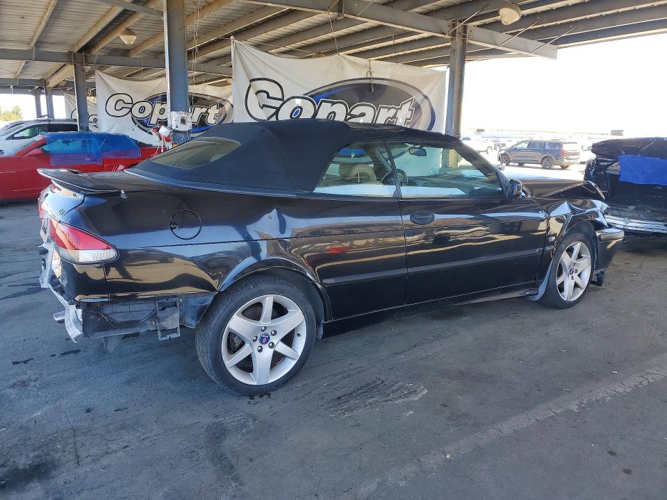 2002 Saab 9-3 VIN YS3DF78K027000999 COPART salvage auction — FRONT END, CA - SALVAGE CERTIFICATE, sold $80 on 2026-08-18 (photo 3)