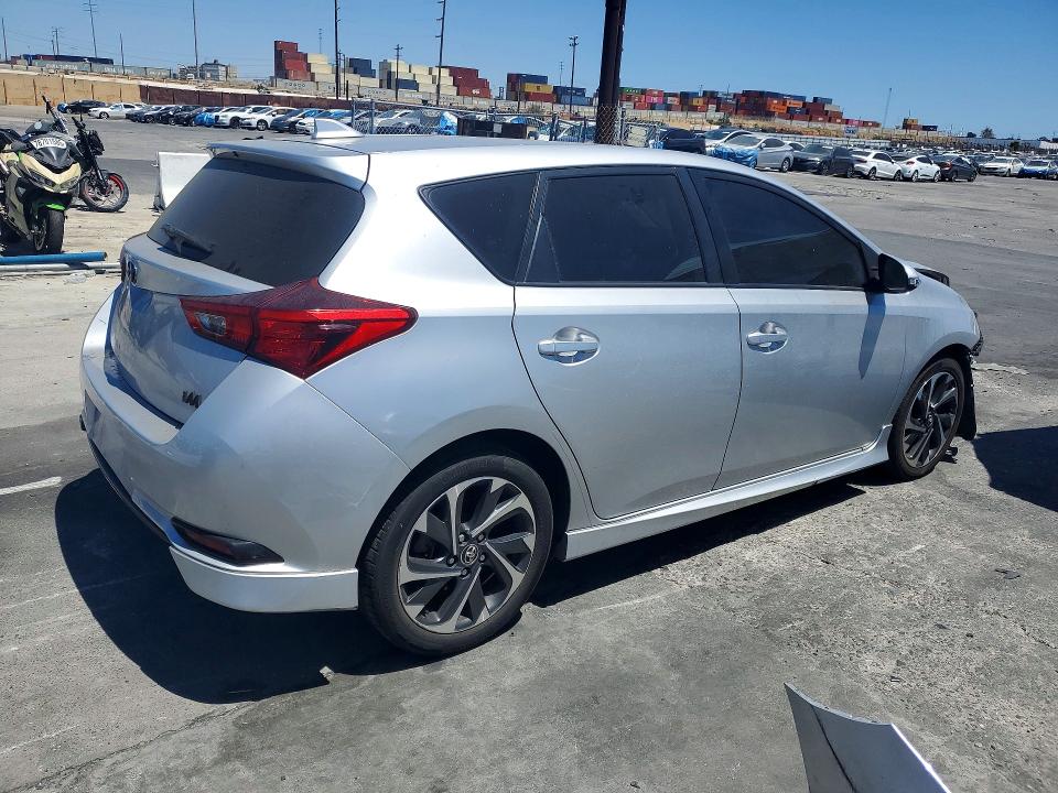 2017 Toyota Corolla VIN JTNKARJE3HJ524250 COPART salvage auction — FRONT END, Ca - Salvage Certificate, sold $1,250 on 2026-07-31 (photo 3)