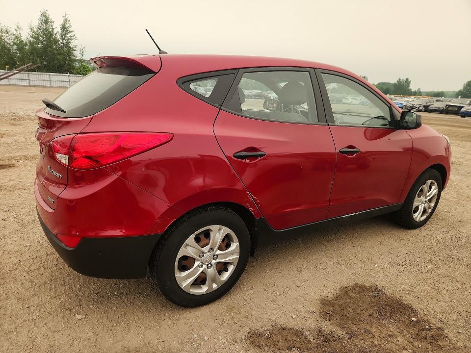 2013 Hyundai Tucson VIN KM8JTCAC7DU646152 COPART salvage auction — MECHANICAL, On - Permit No Brand - Unfit, sold $575 on 2026-07-28 (photo 3)