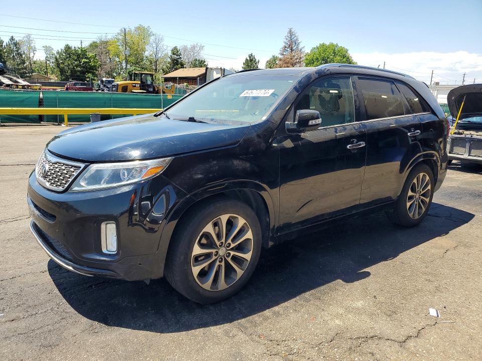 2014 Kia Sorento VIN 5XYKW4A78EG431407 COPART salvage auction — MECHANICAL, Co - Dis/Dlr/Exp Only Clean Title, sold $750 on 2026-07-28 (photo 1)
