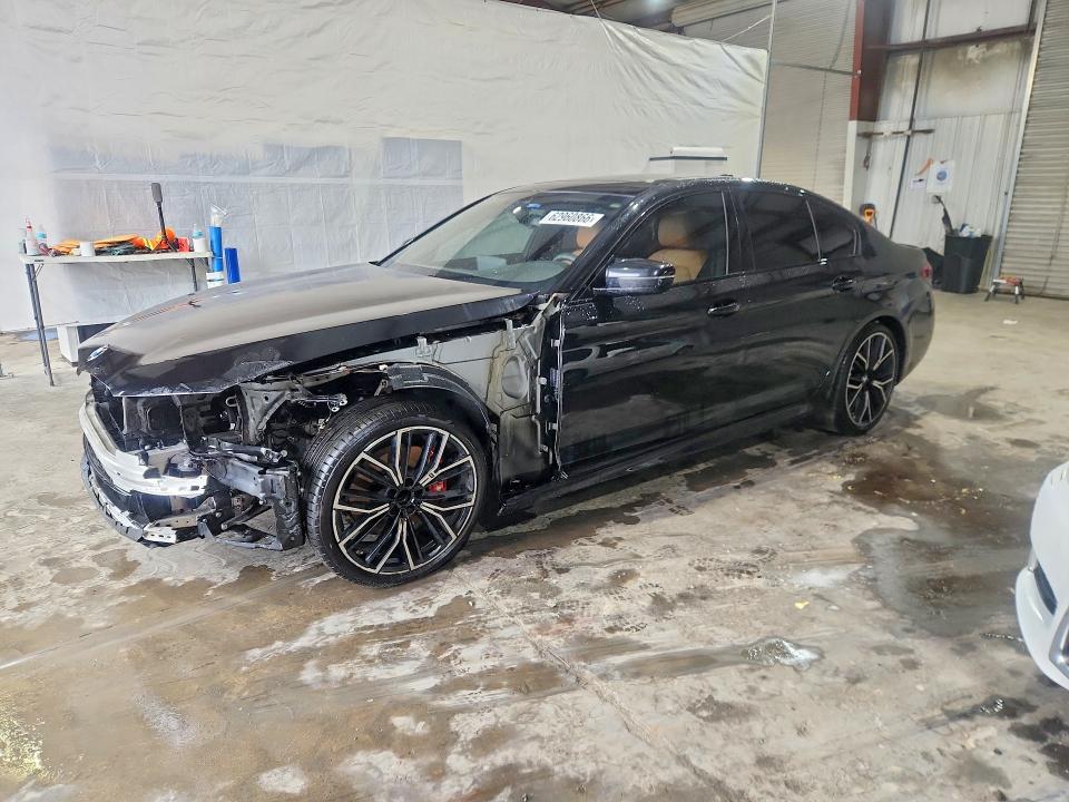 2023 BMW 5er VIN WBA53BH08PWY24605 COPART salvage auction — FRONT END, WV - SALVAGE CERTIFICATE, sold $18,200 on 2026-08-19 (photo 1)