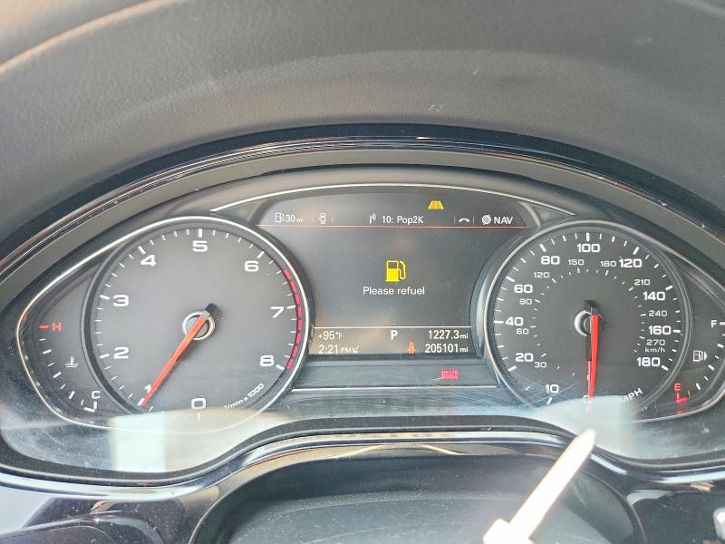2014 Audi A8 VIN WAURGAFD0EN008240 COPART salvage auction — FRONT END, PA - CERTIFICATE OF SALVAGE, sold $350 on 2026-07-30 (photo 9)
