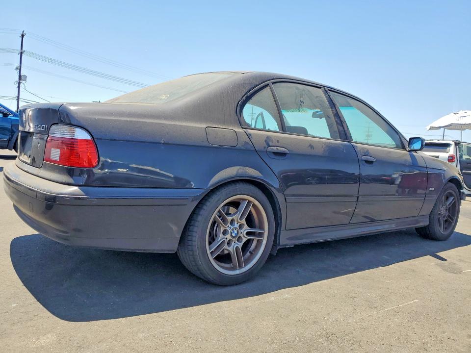 2001 BMW 5er VIN WBADN63401GM73214 COPART salvage auction — FRONT END, Ca - Salvage Certificate, sold $2,150 on 2026-08-10 (photo 3)