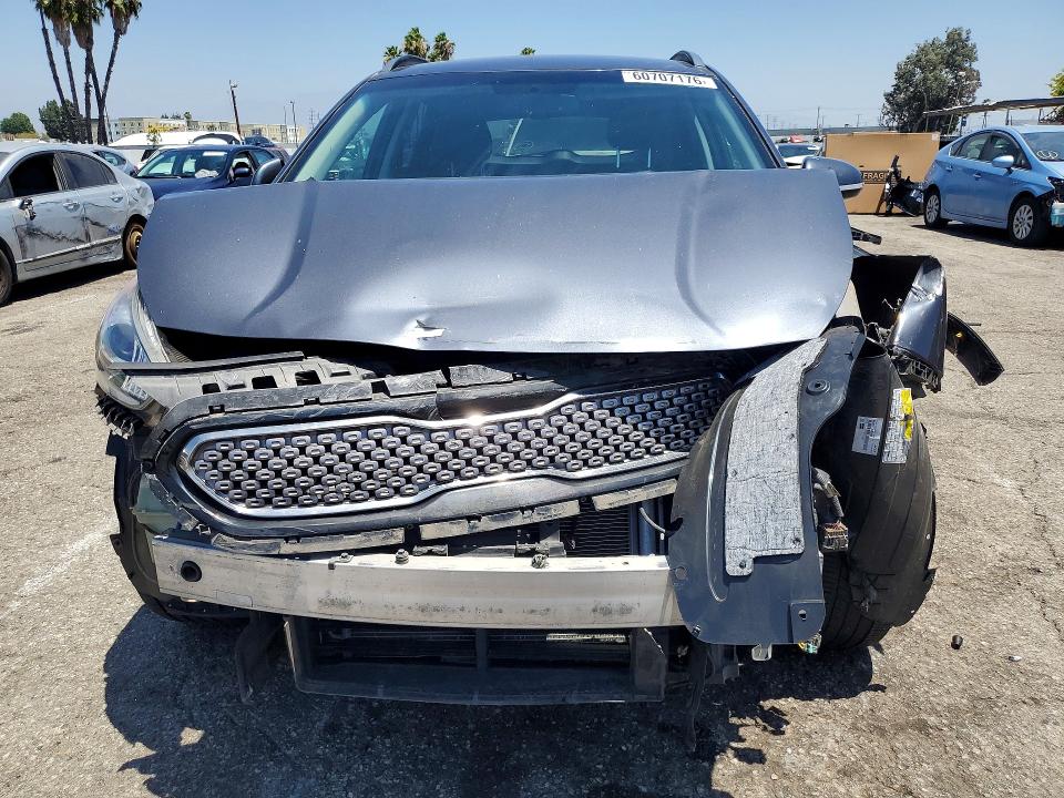 2019 Kia Niro VIN KNDCC3LC4K5250374 COPART salvage auction — FRONT END, Ca - Salvage Certificate, sold $60 on 2026-07-24 (photo 5)