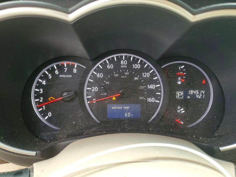 2011 Nissan Quest VIN JN8AE2KP1B9007702 COPART salvage auction — MINOR DENT/SCRATCHES, Wa - Vehicle Cert Of Ownership-Titl, sold $275 on 2026-07-27 (photo 9)