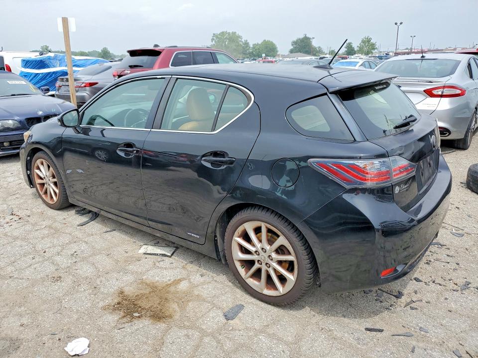 2013 Lexus Ct VIN JTHKD5BH1D2133310 COPART salvage auction — NORMAL WEAR, IN - CERTIFICATE OF TITLE, sold $700 on 2026-07-24 (photo 2)