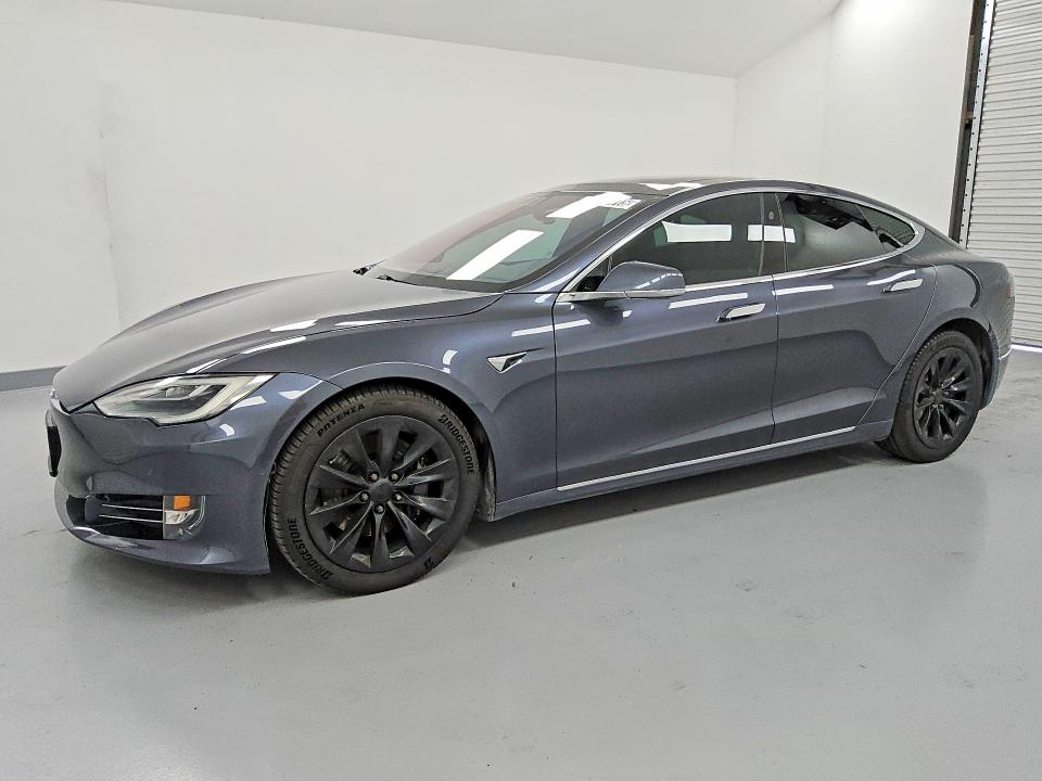 2018 Tesla Model s VIN 5YJSA1E21JF247794 COPART salvage auction — MINOR DENT/SCRATCHES, Tx - Certificate Of Title, sold $14,200 on 2026-07-28 (photo 1)