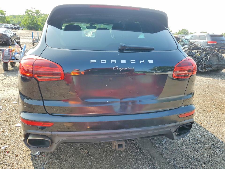 2017 Porsche Cayenne VIN WP1AA2A25HKA85543 COPART salvage auction — FRONT END, Fl - Certificate Of Title, sold $7,100 on 2026-08-04 (photo 6)