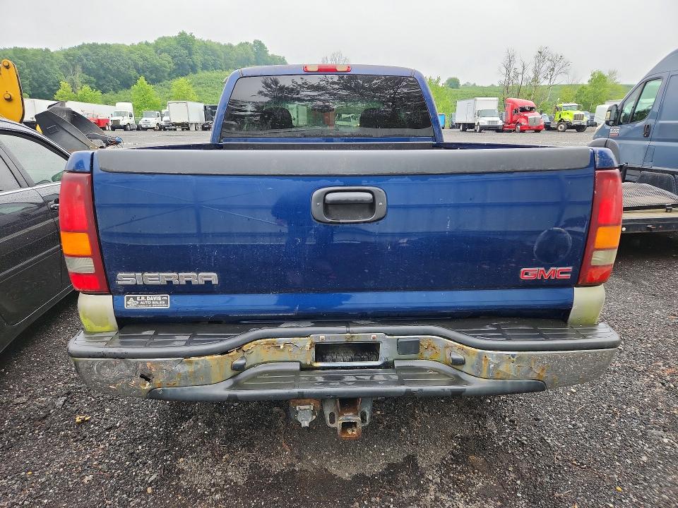 2002 Gmc Sierra 1500 VIN 2GTEK19T421333246 COPART salvage auction — UNDERCARRIAGE, NY - CERTIFICATE OF TITLE, sold $450 on 2026-07-09 (photo 6)