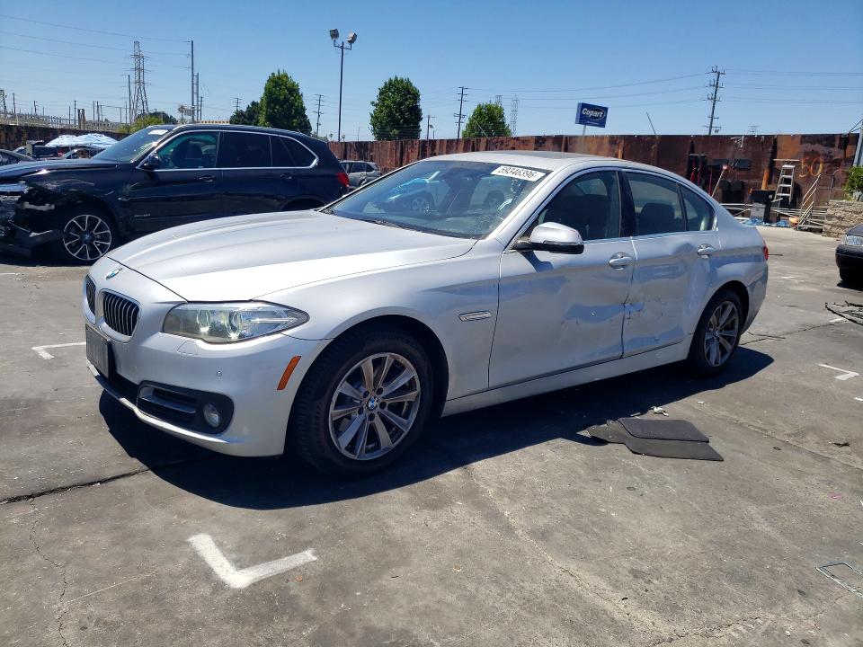 2015 BMW 5er VIN WBA5A5C56FD522668 COPART salvage auction — SIDE, Ca - Salvage Certificate, sold $950 on 2026-07-22 (photo 1)