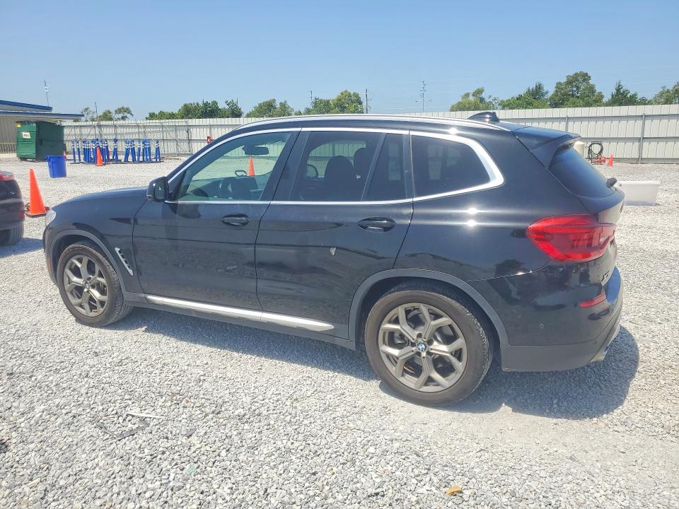 2020 BMW X3 VIN 5UXTY3C08L9B07835 COPART salvage auction — REAR END, La - Cert Of Title-Salvage, sold $1,000 on 2026-07-27 (photo 2)