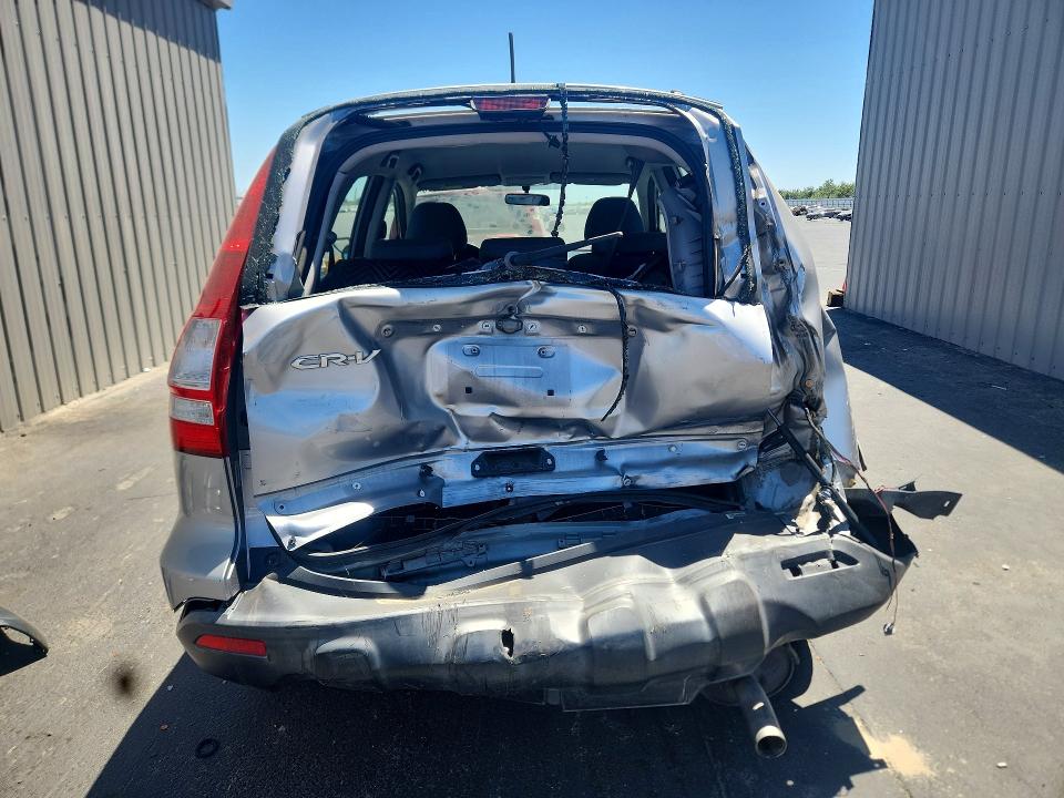 2007 Honda Cr-v VIN JHLRE38377C062516 COPART salvage auction — REAR END, Ca - Salvage Certificate, sold $550 on 2026-07-23 (photo 6)