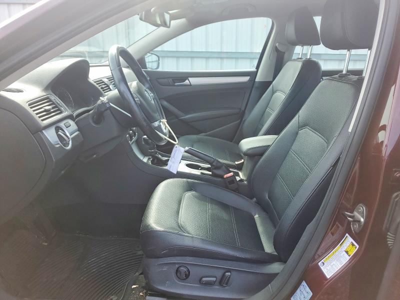 2013 Volkswagen Passat VIN 1VWBN7A38DC144098 COPART salvage auction — REAR END, Va - Certificate Of Title, sold $375 on 2026-07-22 (photo 7)