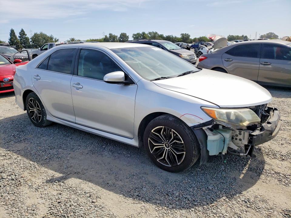 2013 Toyota Camry VIN 4T1BF1FK2DU265311 COPART salvage auction — FRONT END, Ca - Salvage Certificate, sold $2,500 on 2026-07-09 (photo 4)