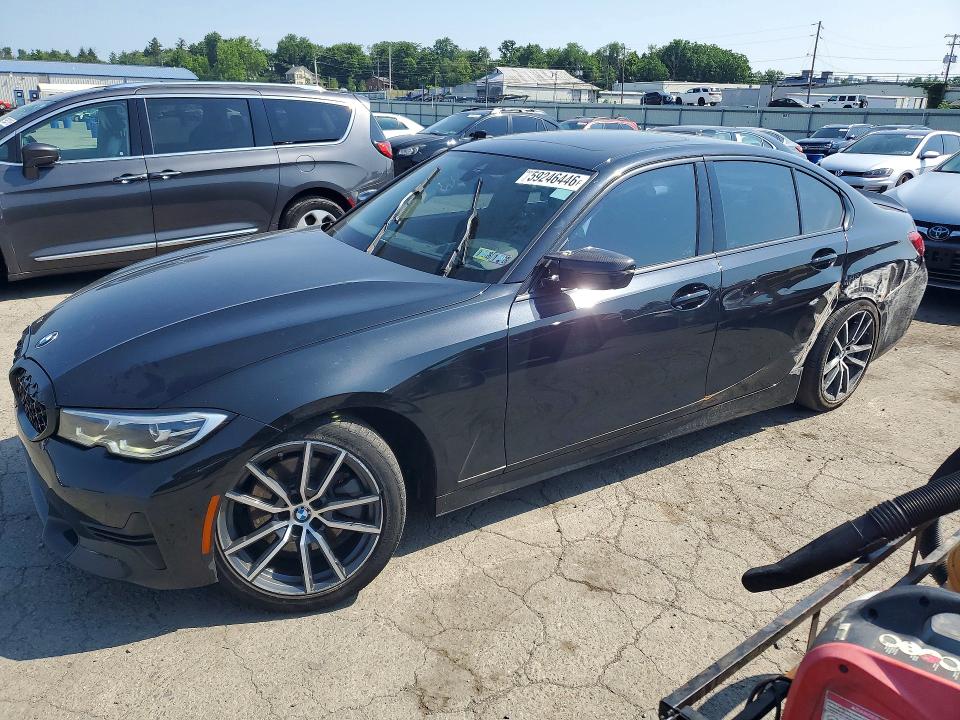 2019 BMW 3er VIN WBA5R7C54KAJ87247 COPART salvage auction — SIDE, PA - CERTIFICATE OF SALVAGE, sold $200 on 2026-07-21 (photo 1)