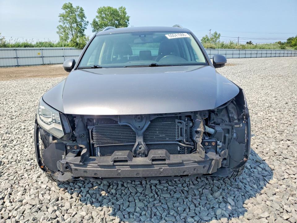 2013 Volkswagen Tiguan VIN WVGBV3AX6DW587410 COPART salvage auction — FRONT END, Oh - Cert Of Title-Salvage, sold $1,300 on 2026-08-06 (photo 5)