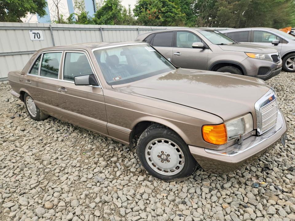 1987 Mercedes-benz VIN WDBCA39D8HA347176 COPART salvage auction — MECHANICAL, NJ - CERTIFICATE OF TITLE, sold $1,050 on 2026-07-27 (photo 4)