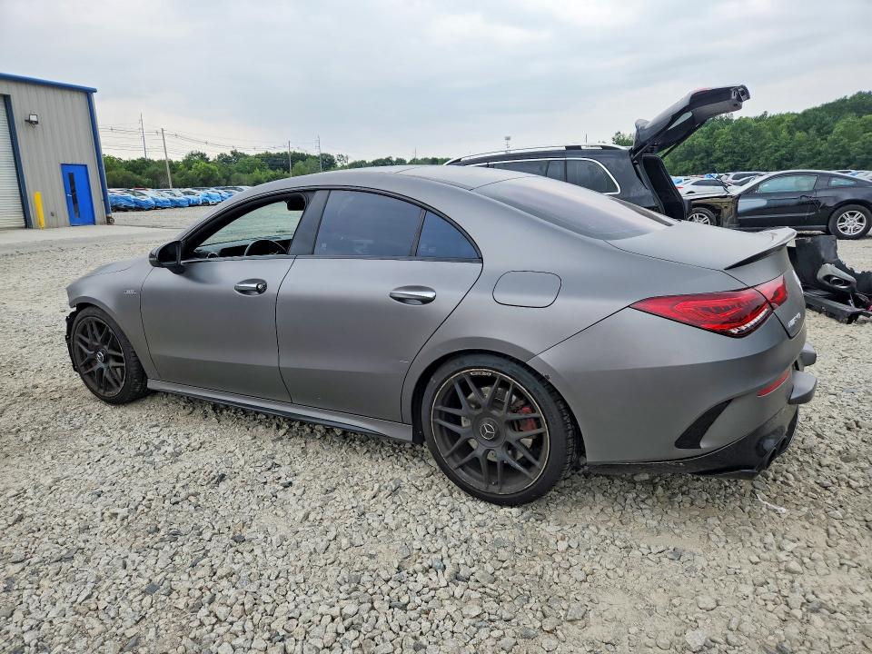 2022 Mercedes-benz Cla-klasse amg VIN W1K5J5DB1NN269748 COPART salvage auction — FRONT END, Ma - Cert Of Title-Salvage, sold $16,600 on 2026-08-13 (photo 2)