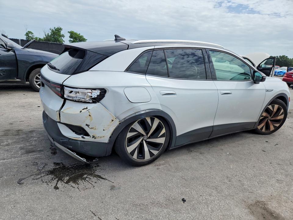 2021 Volkswagen Id.4 VIN WVGDMPE29MP019082 COPART salvage auction — REAR END, Fl - Cert Of Title Slvg Rebuildable, sold $8,200 on 2026-08-11 (photo 3)