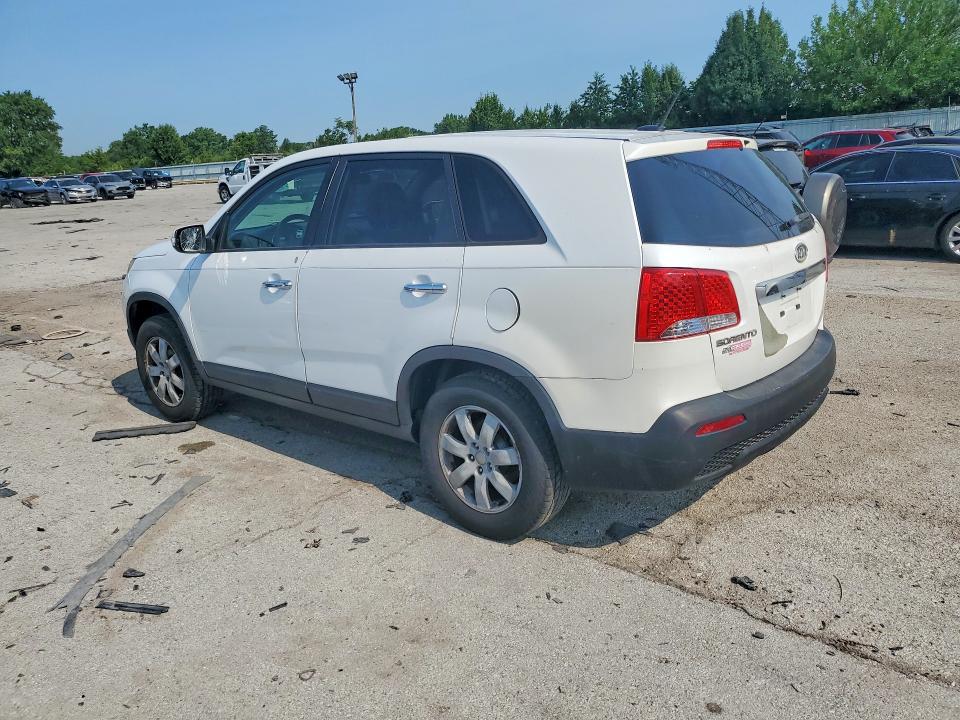 2011 Kia Sorento VIN 5XYKT3A14BG008320 COPART salvage auction — MECHANICAL, MT - CERTIFICATE OF TITLE, sold $275 on 2026-07-27 (photo 2)