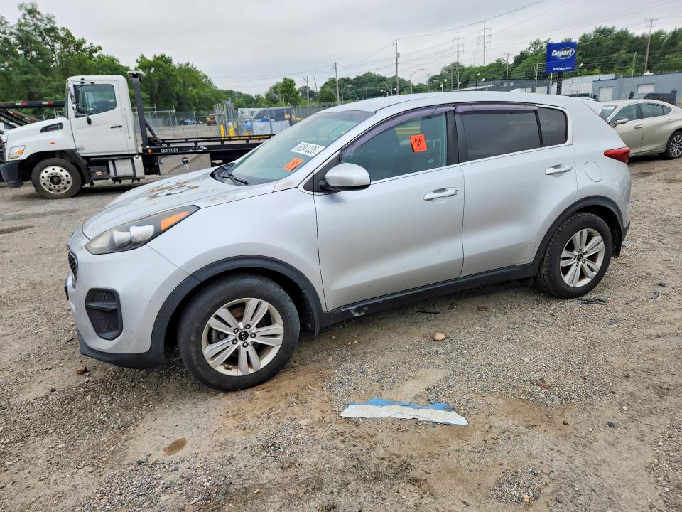 2017 Kia Sportage VIN KNDPM3AC1H7156614 COPART salvage auction — ENGINE BURN, MD - CERTIFICATE OF TITLE, sold $1,500 on 2026-07-27 (photo 1)