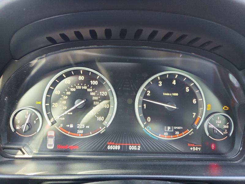 2015 BMW 5er VIN WBAKN9C58FD961322 COPART salvage auction — REJECTED REPAIR, TX - SALVAGE VEHICLE TITLE, sold $2,900 on 2026-07-28 (photo 9)