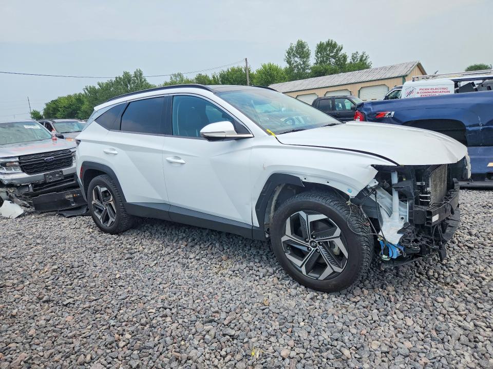 2022 Hyundai Tucson VIN 5NMJECAE0NH004350 COPART salvage auction — FRONT END, Il - Salvage Certificate, sold $7,500 on 2026-09-14 (photo 4)