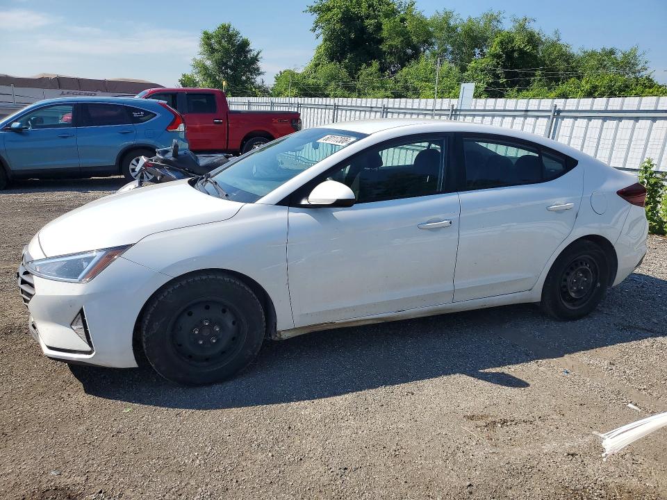 2020 Hyundai Elantra VIN KMHD74LF7LU061522 COPART salvage auction — FRONT END, On - Permit Salvage, sold $2,650 on 2026-07-28 (photo 1)