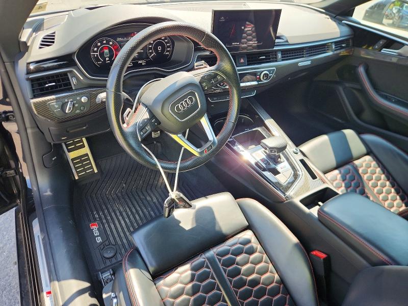 2021 Audi Rs5 VIN WUANWAF59MA902940 COPART salvage auction — WATER/FLOOD, Nj - Cert Of Title-Salvage Flood, sold $16,100 on 2026-07-30 (photo 8)