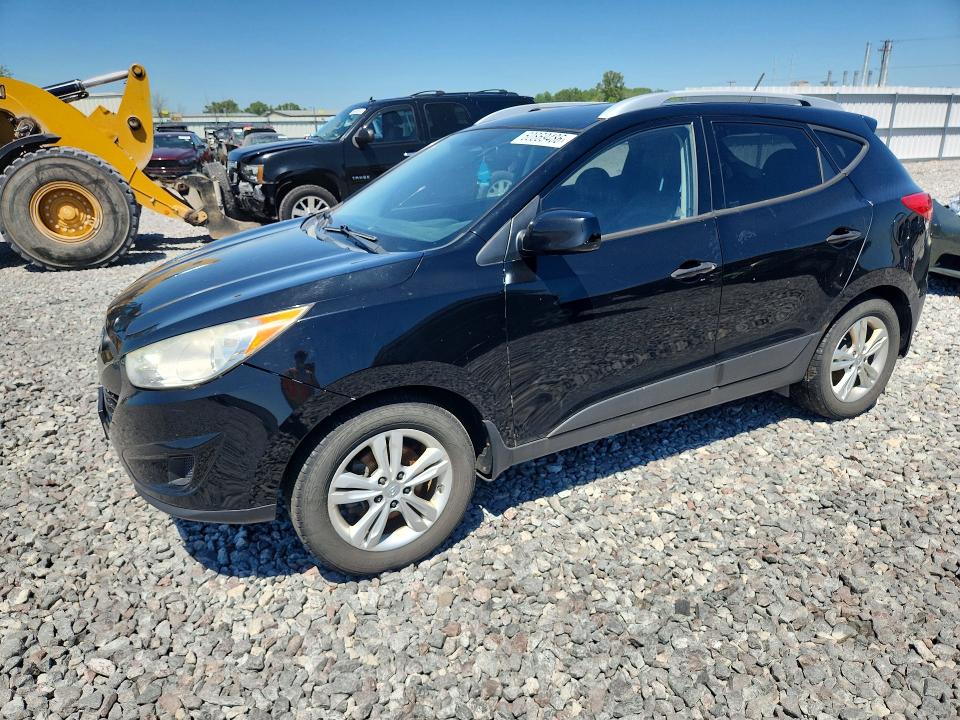 2010 Hyundai Tucson VIN KM8JUCAC4AU111076 COPART salvage auction — SIDE, Wi - Certificate Of Title, sold $950 on 2026-07-20 (photo 1)