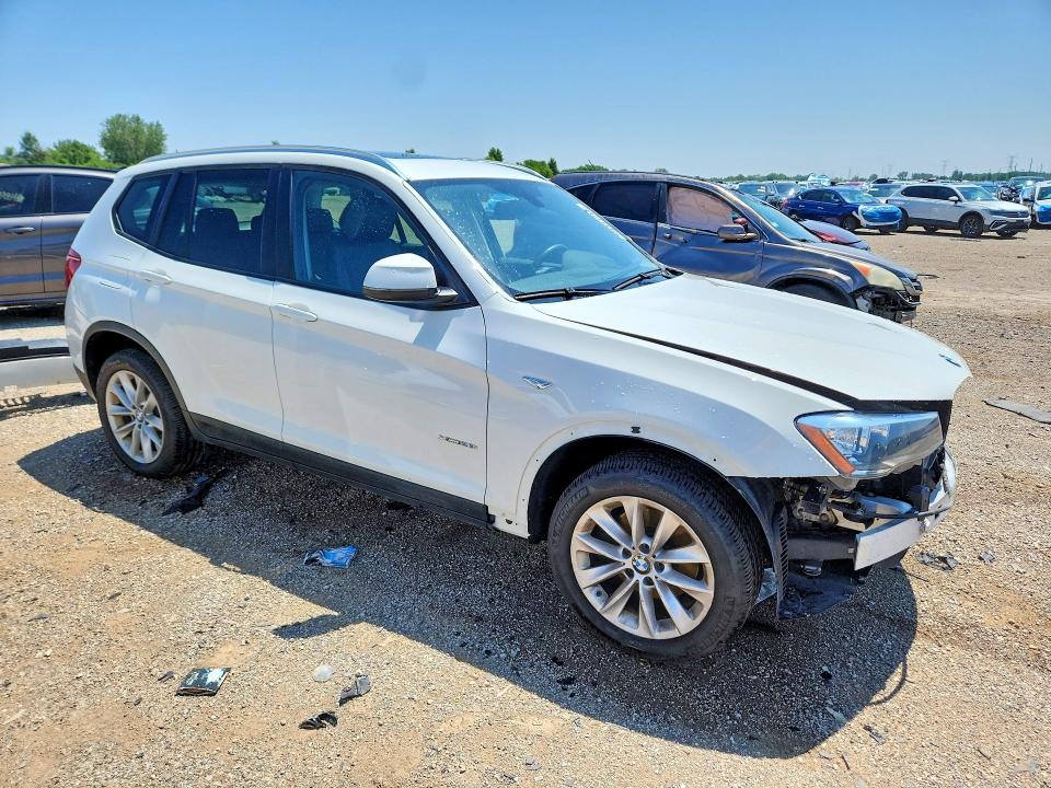 2016 BMW X3 VIN 5UXWX9C56G0D68082 COPART salvage auction — SIDE, IL - SALVAGE CERTIFICATE, sold $250 on 2026-07-30 (photo 4)