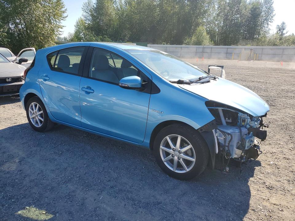 2015 Toyota Prius VIN JTDKDTB37F1087324 COPART salvage auction — FRONT END, Wa - Bill Of Sale, sold $5,500 on 2026-07-20 (photo 4)