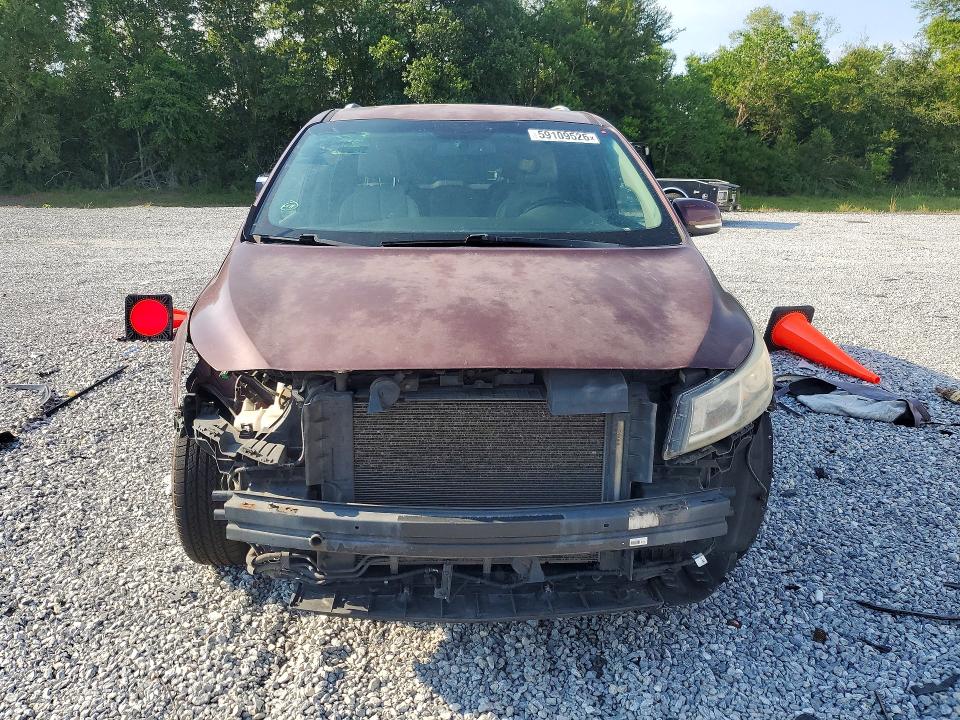 2016 Kia SEDONA VIN KNDMB5C18G6216392 COPART salvage auction — FRONT END, Tx - Salvage Vehicle Title, sold $725 on 2026-07-20 (photo 5)