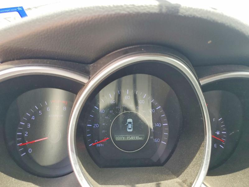 2014 Kia Optima VIN 5XXGM4A75EG294796 COPART salvage auction — FRONT END, Tx - Salvage Vehicle Title, sold $15 on 2026-07-23 (photo 9)