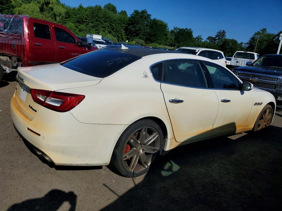 2017 Maserati Quattroporte VIN ZAM56RRA3H1206029 COPART salvage auction — FRONT END, WV - CERTIFICATE OF TITLE, sold $6,900 on 2026-07-27 (photo 3)