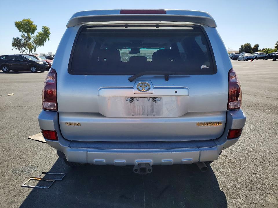 2003 Toyota 4runner VIN JTEBT17R330004585 COPART salvage auction — FRONT END, Ca - Salvage Certificate, sold $1,200 on 2026-07-27 (photo 6)