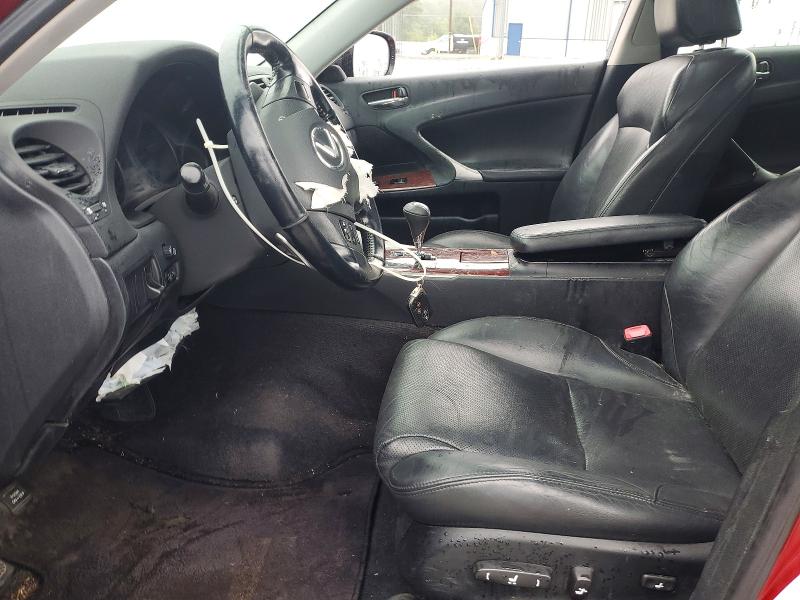 2008 Lexus Is 250 VIN JTHCK262982025313 COPART salvage auction — MINOR DENT/SCRATCHES, GA - CERT OF TITLE-REBUILT, sold $300 on 2026-07-27 (photo 7)