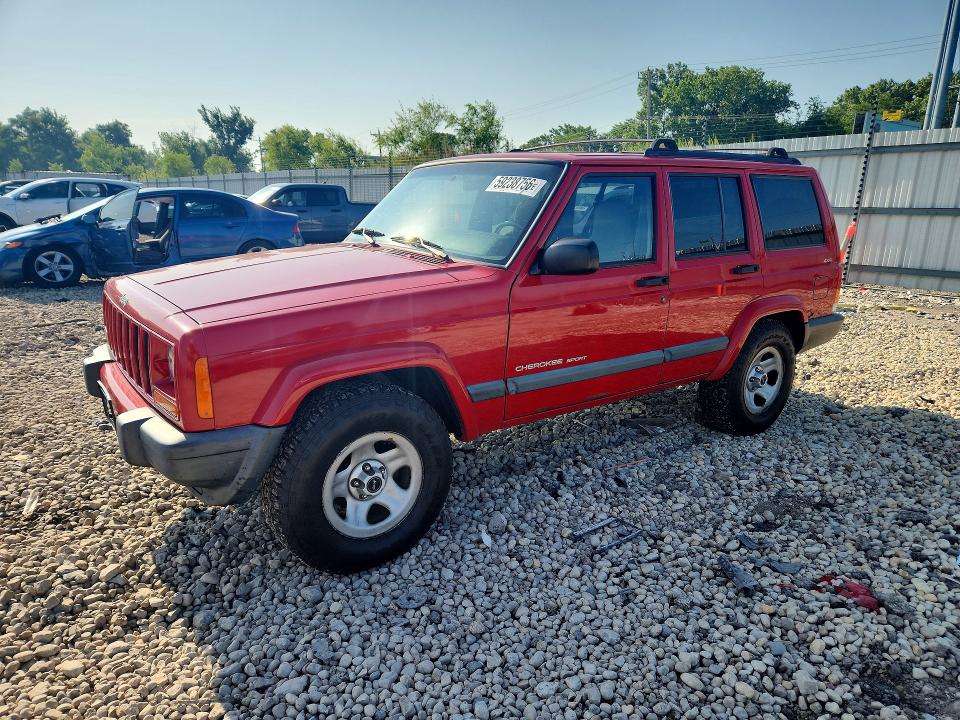 1999 Jeep Cherokee VIN 1J4FF68S5XL614739 COPART salvage auction — NORMAL WEAR, Il - Certificate Of Title, sold $375 on 2026-07-08 (photo 1)
