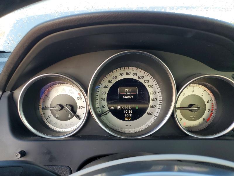 2013 Mercedes-benz C-klasse VIN WDDGF8AB5DA822990 COPART salvage auction — FRONT END, Fl - Cert Of Title Slvg Rebuildable, sold $2,150 on 2026-08-05 (photo 9)