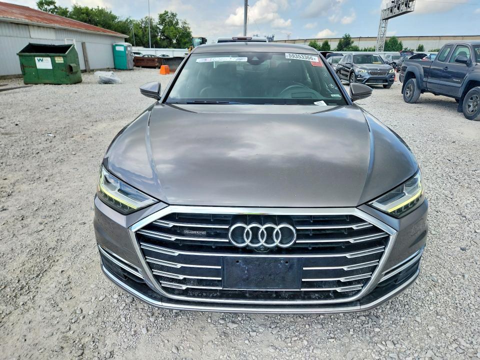 2019 Audi A8 VIN WAU8DAF86KN016314 COPART salvage auction — MINOR DENT/SCRATCHES, Oh - Certificate Of Title (P), sold $11,000 on 2026-07-31 (photo 5)