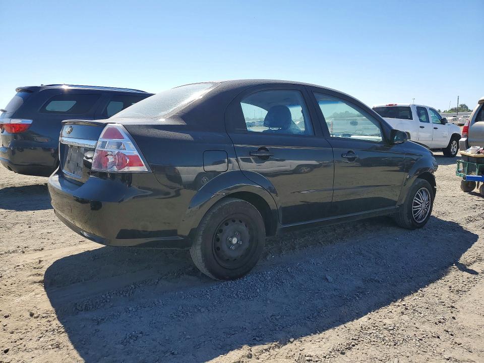 2011 Chevrolet Aveo VIN KL1TD5DEXBB193700 COPART salvage auction — FRONT END, CA - SALVAGE CERTIFICATE, sold $300 on 2026-07-21 (photo 3)